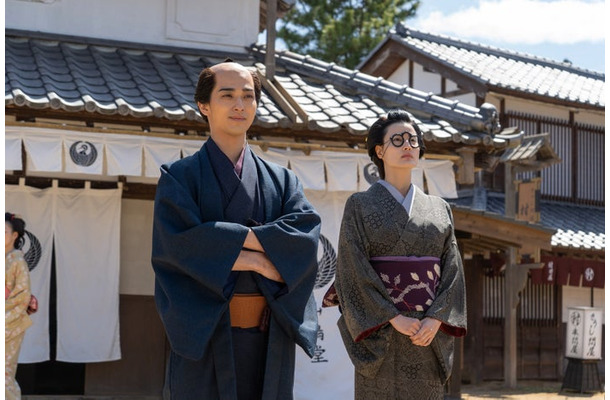 横浜流星、橋本愛「べらぼう～蔦重栄華乃夢噺～」第25話（C）NHK