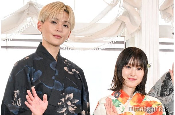 「隣のステラ」七夕☆（ステラ）イベントに出席した八木勇征、福本莉子（C）モデルプレス