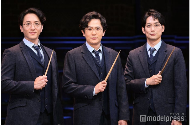 会見に出席した大貫勇輔、稲垣吾郎、平岡祐太（C）モデルプレス