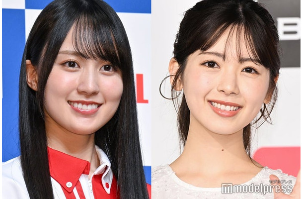 賀喜遥香、筒井あやめ（C）モデルプレス