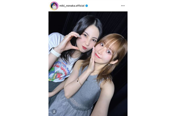 「かわいすぎて大変」モー娘。新リーダー野中美希、櫻井梨央とのお出かけSHOTに反響「本当に仲良し」