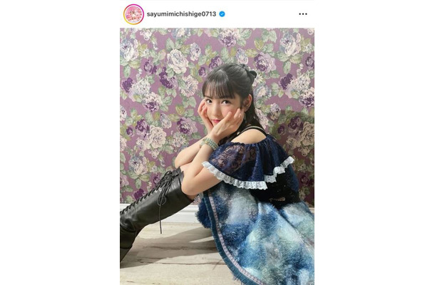 芸能界引退間近の道重さゆみ、ほっそり美脚のミニ丈ドレスSHOTに反響「お姫様みたい」「すごくエレガント」