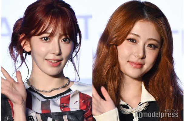 SAKURA（サクラ）、HUH YUNJIN（ホ・ユンジン）（C）モデルプレス