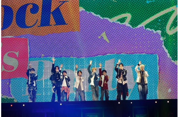 「We're timelesz LIVE TOUR 2025 episode 1 ～FAM～」より（提供写真）