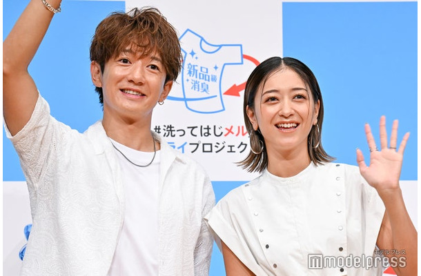 発足式に出席した大倉士門、池田美優（みちょぱ）（C）モデルプレス