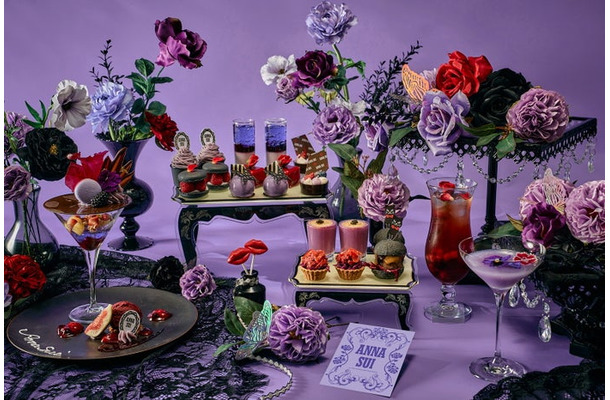 ファンタジー＆ローズ アフタヌーンティー with ANNA SUI／提供画像