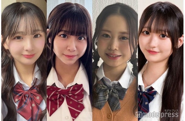 「女子高生ミスコン2025」関東エリア暫定上位4人