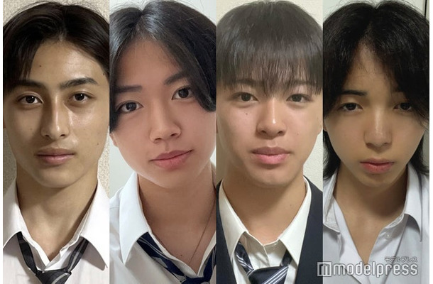 「男子高生ミスターコン2025」関東エリア暫定上位4人