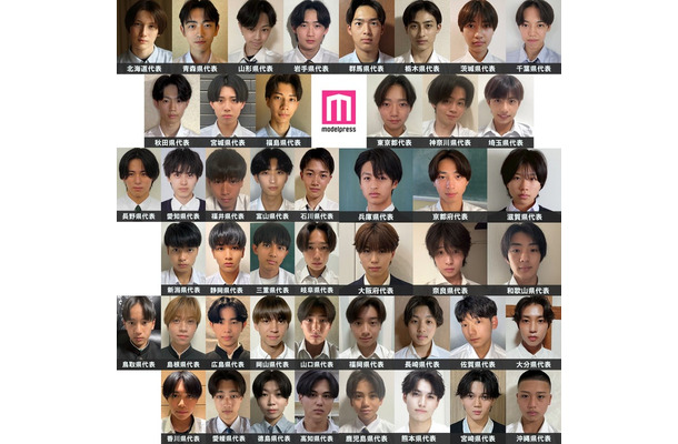 「男子高生ミスターコン2025」セミファイナリスト（一部）