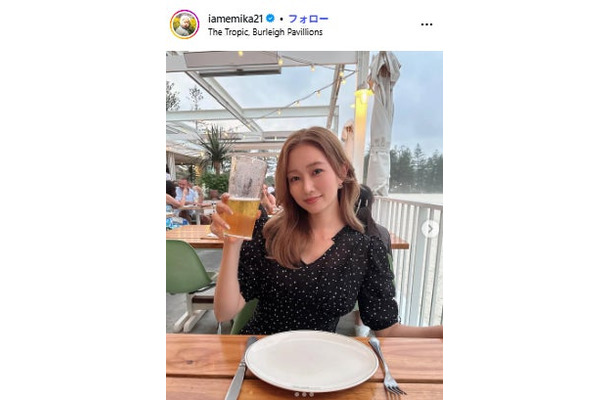 水越愛華Instagramより