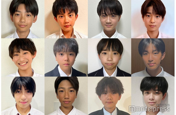 「男子中学生ミスターコン2025」西日本ブロックセミファイナリスト（一部）