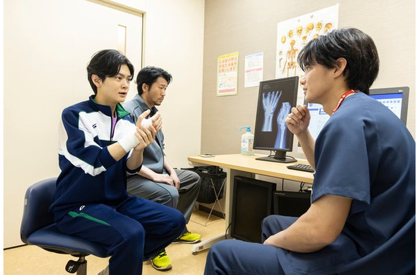 齋藤潤、高橋努、野村周平「ちはやふる−めぐり−」第8話（C）日本テレビ