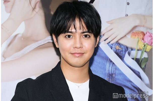 「Ruban de bouquet （リュバン ド ブーケ）」POP UP囲み取材に出席した片寄涼太（C）モデルプレス