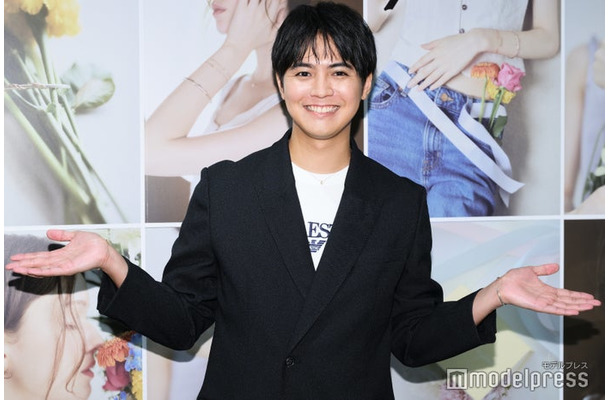 「Ruban de bouquet （リュバン ド ブーケ）」POP UP囲み取材に出席した片寄涼太（C）モデルプレス