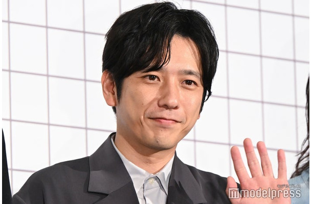 映画「８番出口」初日舞台挨拶に出席した二宮和也（C）モデルプレス