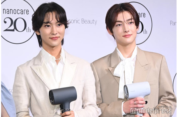 「Panasonic nanocare 20th ANNIVERSARY EVENT」に出席した本多大夢、浜川路己（C）モデルプレス