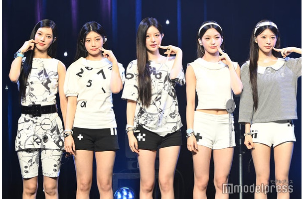 YUNAH（ユナ）、WONHEE（ウォンヒ）、MINJU（ミンジュ）、IROHA（イロハ）、MOKA（モカ）／ILLIT（C）モデルプレス  （C）モデルプレス