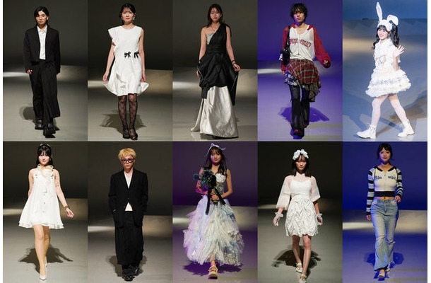 「DUALITY」に参加した10大学のミス・ミスターのファイナリスト(提供写真)