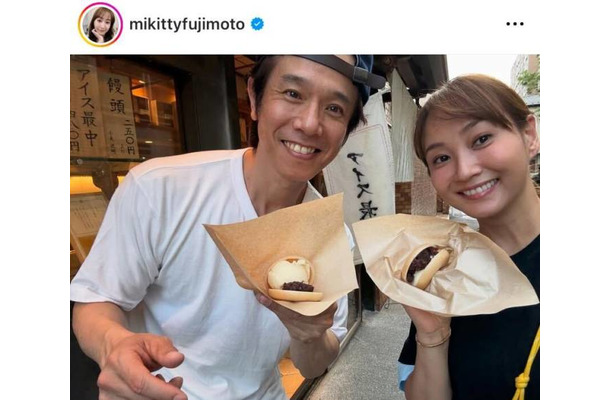 「ステキ夫婦」藤本美貴、庄司智春と街ブラ！プライベートSHOTにファン大歓喜「こちらまで幸せな気持ち」