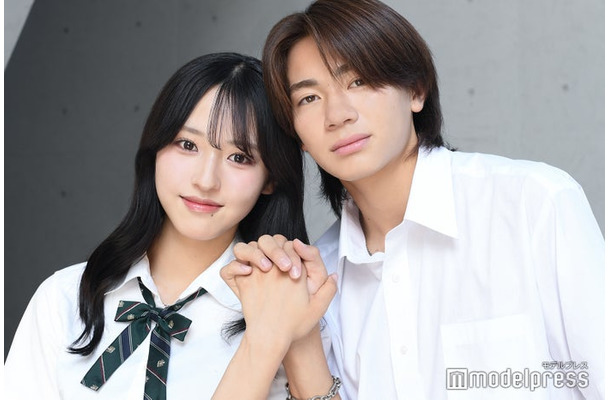 モデルプレスのインタビューに応じた多田梨音、内田金吾（C）モデルプレス