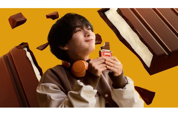 大西流星／新TVCM「パキどけ」篇（提供写真）