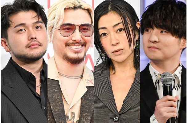 井口理、藤井風（C）モデルプレス、宇多田ヒカル／Photo by Getty Images、藤原聡（C）モデルプレス