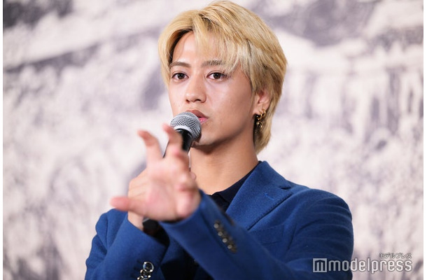 取材会に出席した高橋海人（C）モデルプレス