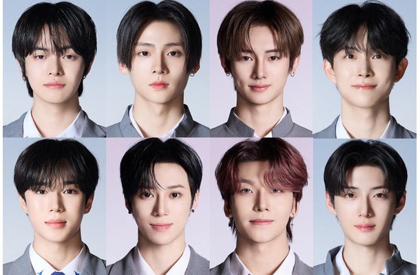 (上段左から)イ・リオ、イ・サンウォン、ジョウアンシン、キム・ゴンウ(下段左から)キム・ジュンソ、ジャンジアハオ、ホー・シンロン、チョン・サンヒョン(C)CJ ENM. All Rights Reserved.