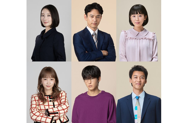 （上段左から）波瑠、妻夫木聡、夏帆（下段左から）川栄李奈、目黒蓮、竹内涼真（C）TBS
