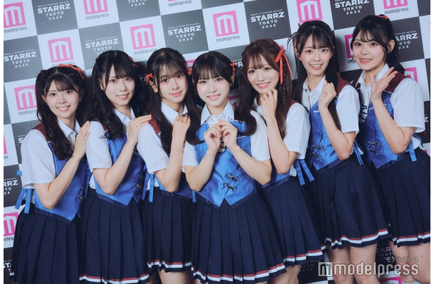 NMB48／坂下真心、龍本弥生、青原優花、芳賀礼、坂田心咲、板垣心和、桜田彩叶（C）モデルプレス