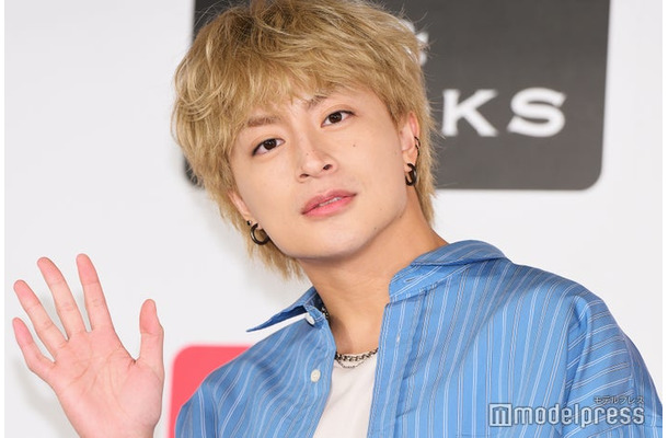 「白濱亜嵐 2nd 写真集 Hallelujah!!」発売記念プレス取材会に出席した白濱亜嵐(C)モデルプレス