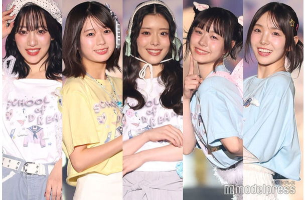 桜木心菜、小久保柚乃、風見和香、仲村悠菜、桜井えま（C）モデルプレス