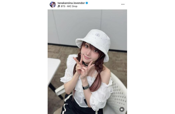 田中れいな、美肩を披露したオフショルコーデに絶賛の声「似合っていて素敵」「最高にかわいい」