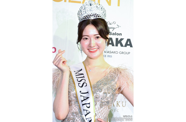 「2025ミス・ジャパン」日本大会グランプリに輝いた仲道真理子さん（C）モデルプレス