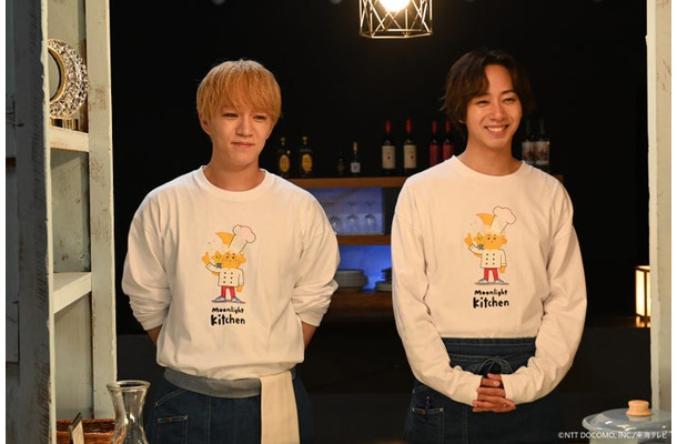 神山智洋、中村海人「ミッドナイト屋台2～ル・モンドゥ～」最終話より（C）NTT DOCOMO，INC.／東海テレビ