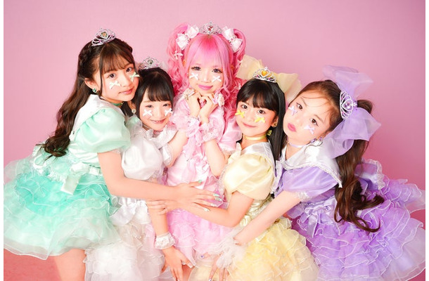 碧井絢花、椎奈茉白、りりぴ、花谷環奈、夏目ラリッサ「ひめらぶ」(提供写真)
