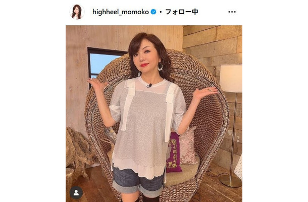 ハイヒール・モモコInstagramより