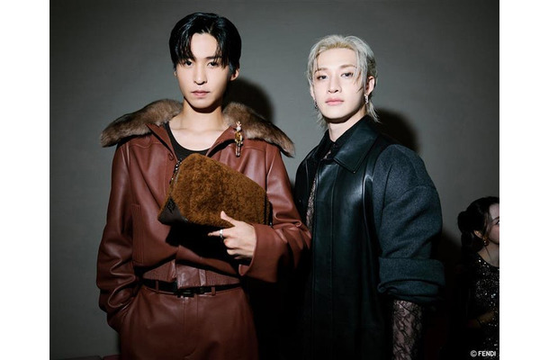 目黒蓮、バンチャン（C）FENDI
