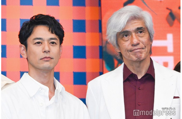 「TBS DRAMA COLLECTION 2025 Autumn！」に出席した妻夫木聡、佐藤浩市（C）モデルプレス