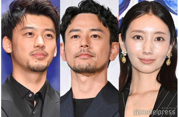 竹内涼真、妻夫木聡、波瑠（C）モデルプレス