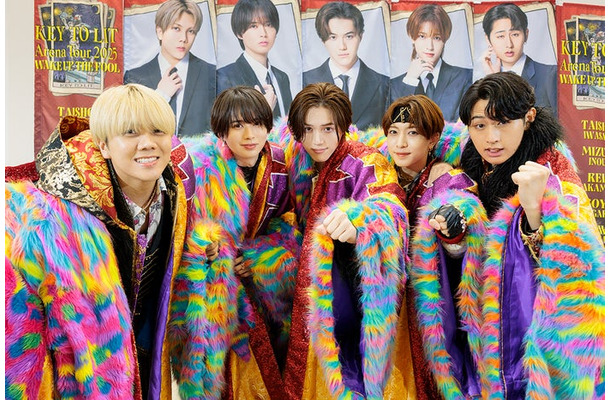 KEY TO LIT／佐々木大光、井上瑞稀、岩崎大昇、中村嶺亜、猪狩蒼弥（提供写真）