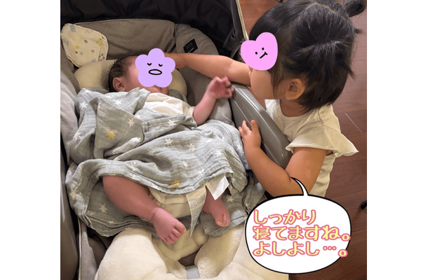 ニッチェ江上、2歳長女の“お姉さん”な姿にほっこり「成長を感じまくりな1日でした」