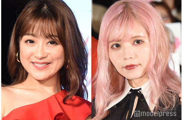 鈴木奈々、益若つばさ （C）モデルプレス