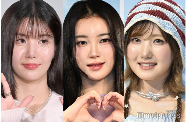 クォン・ウンビ、MIU（櫻井美羽）、HITOMI（本田仁美）（C）モデルプレス