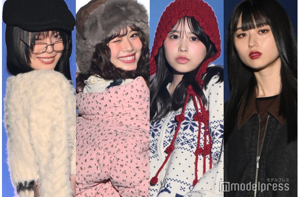 小國舞羽、瀬川陽菜乃、梶原叶渚、菊池日菜子（C）モデルプレス
