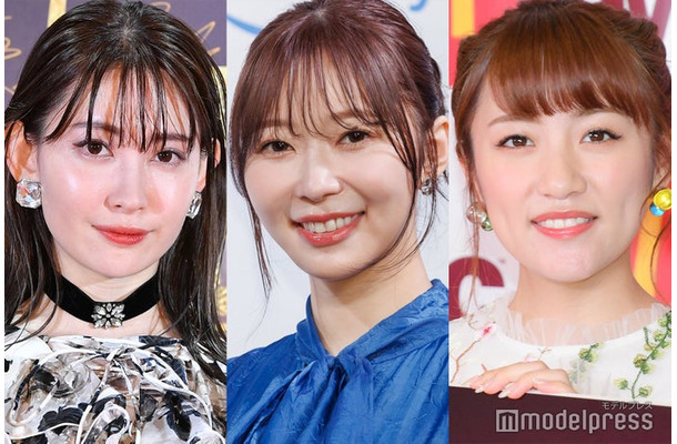 小嶋陽菜、指原莉乃、高橋みなみ（C）モデルプレス