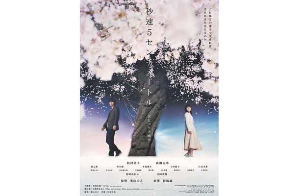 「秒速5センチメートル」新ビジュアル（C）2025「秒速5センチメートル」製作委員会
