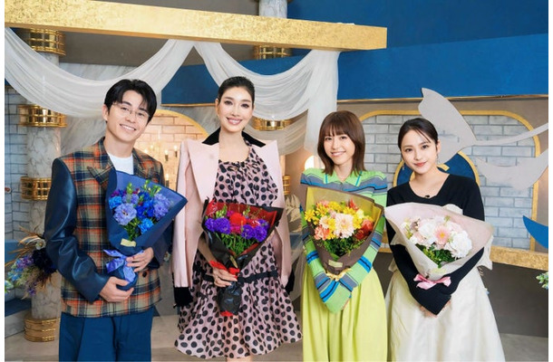 藤森慎吾、アンミカ、若槻千夏、平祐奈（C）AbemaTV, Inc.
