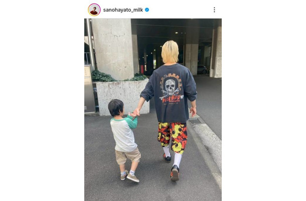 佐野勇斗、まるで本当の親子？ドラマ共演子役との仲良しSHOTに「尊い」「みてるだけで幸せ」の声