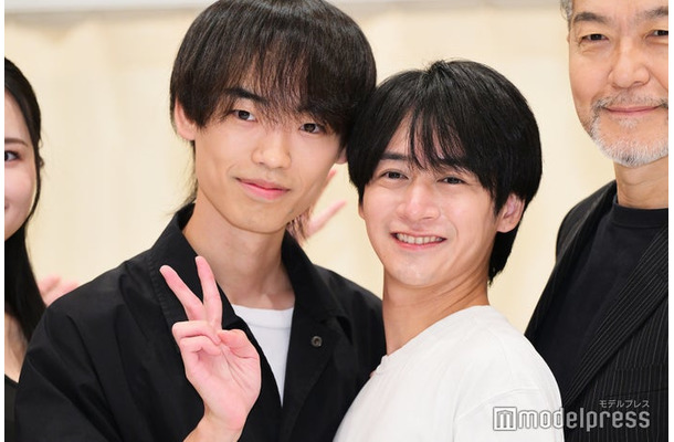 「THE GIFT」稽古場取材に出席した中村浩大、藤井直樹（C）モデルプレス